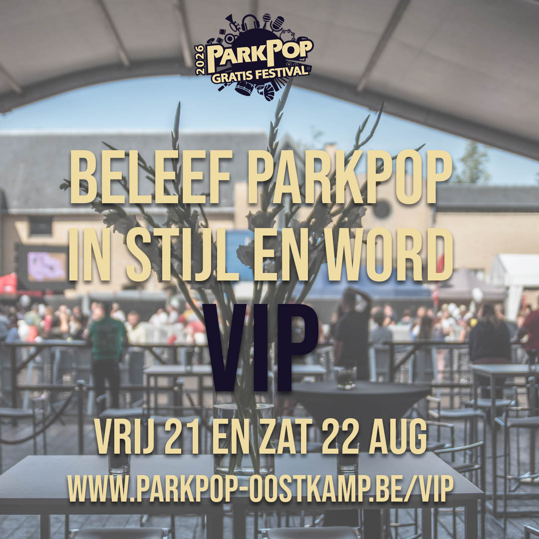 Beleef ParkPop als VIP