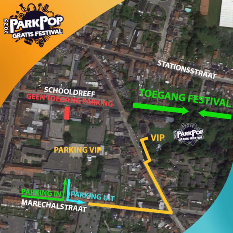 ParkPop Toegangsplan