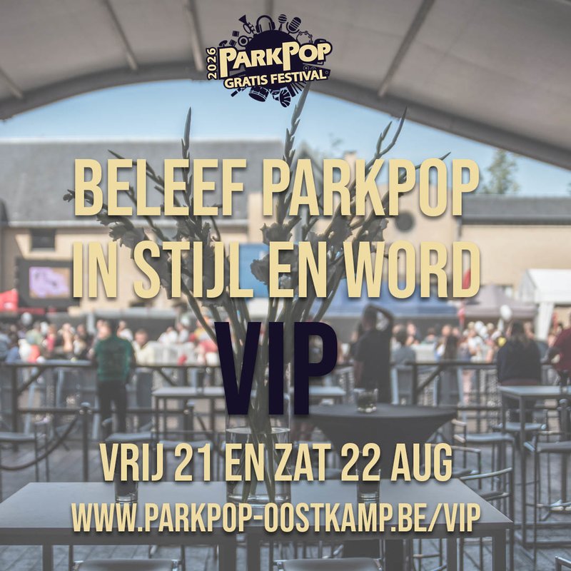 Beleef ParkPop als VIP