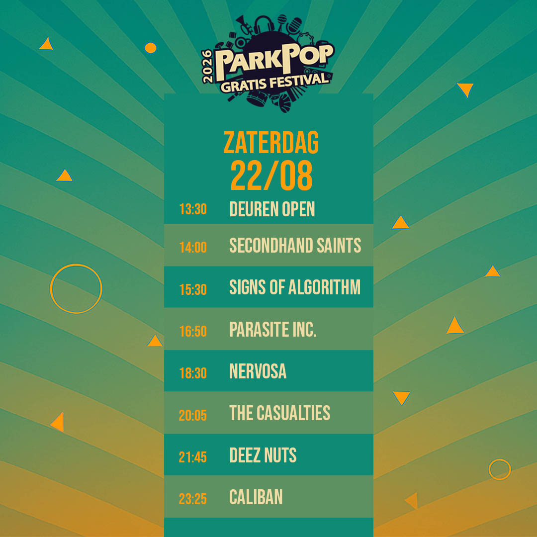 Programma zaterdag