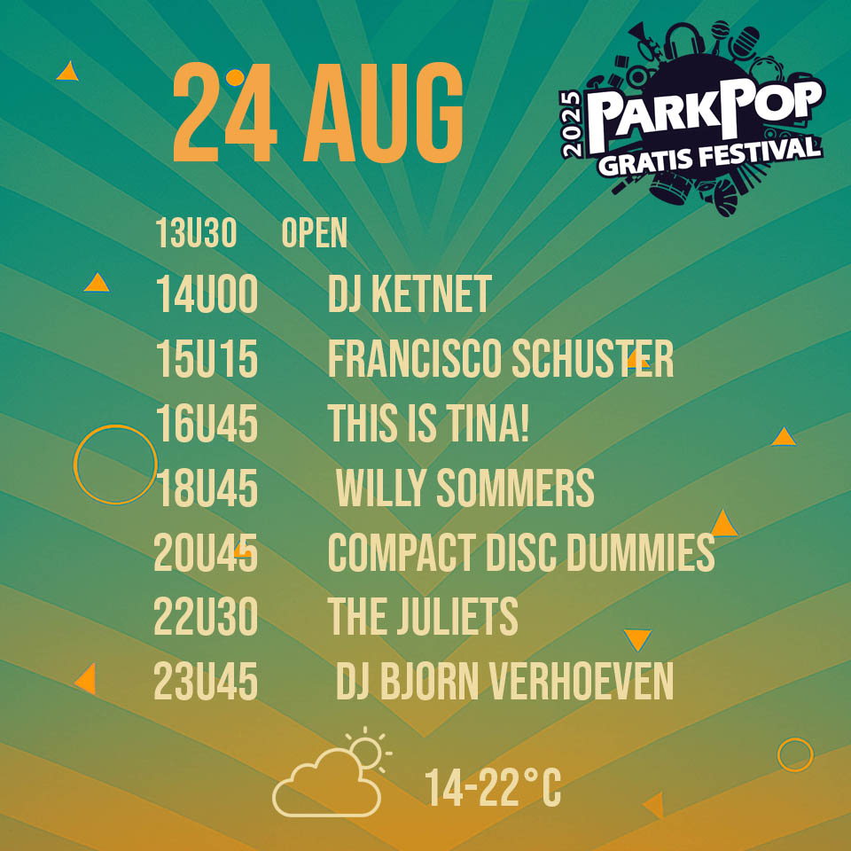 Zondag 24 augustus